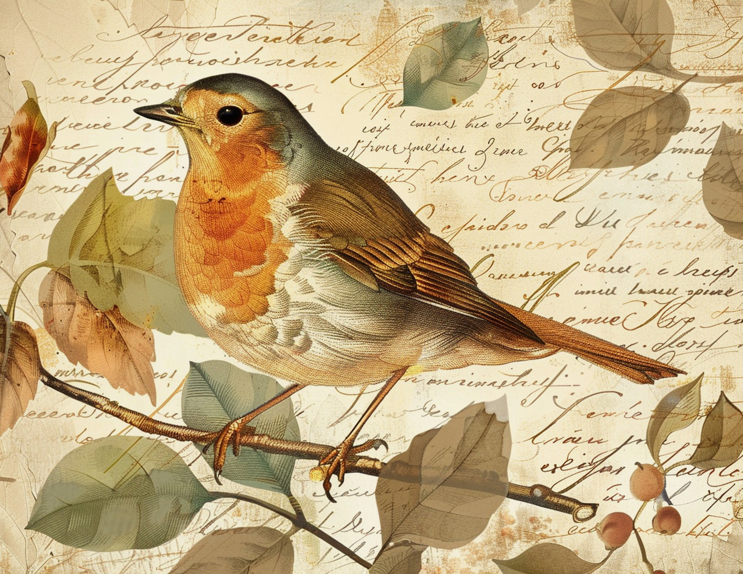 Naturalist Birds Paper Collection