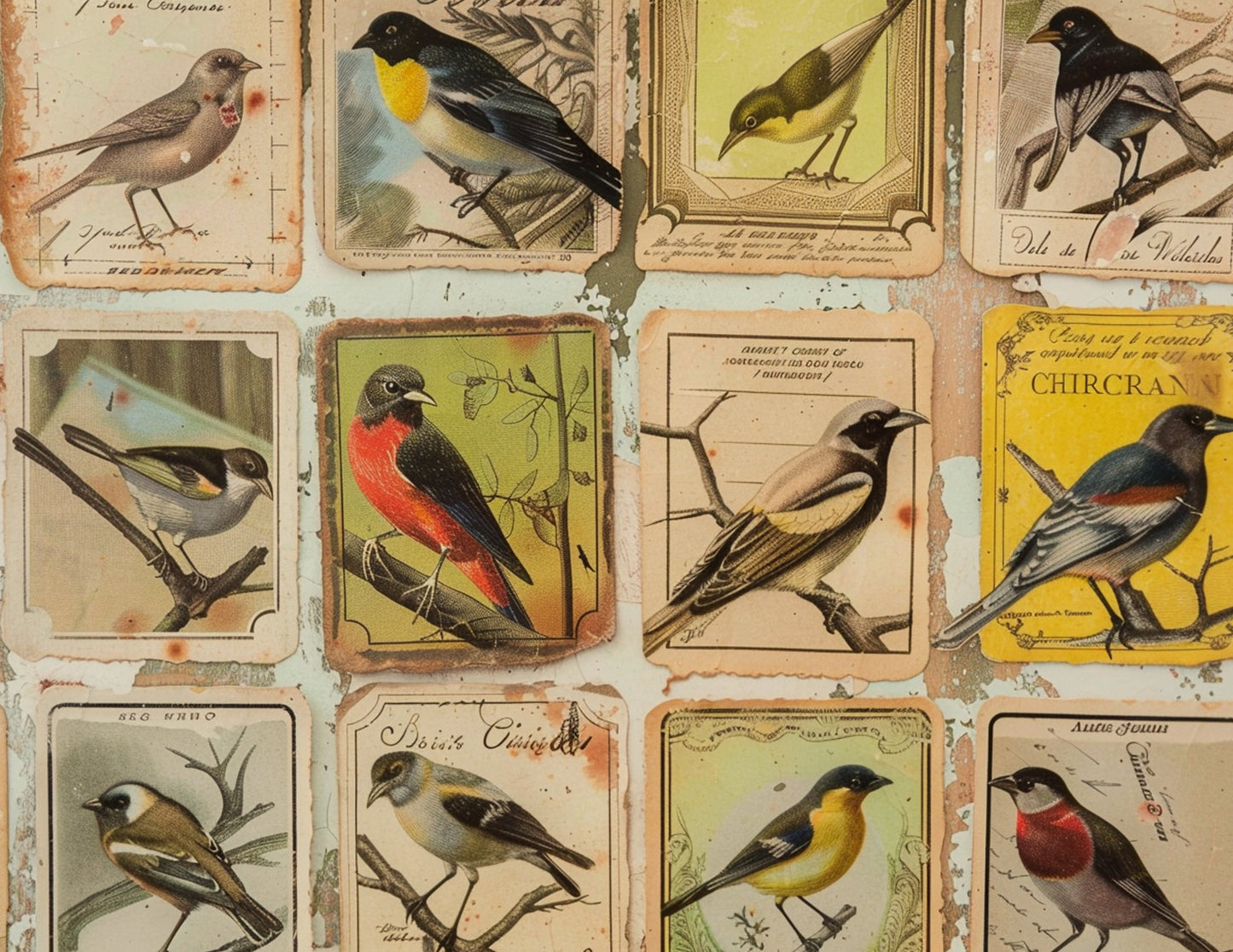 Naturalist Birds Paper Collection