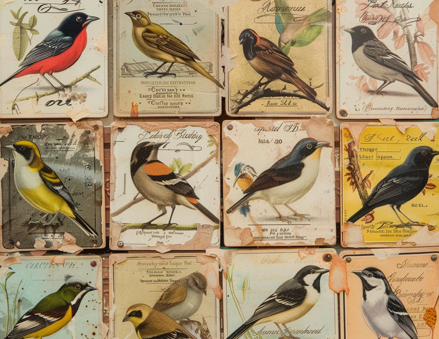 Naturalist Birds Paper Collection