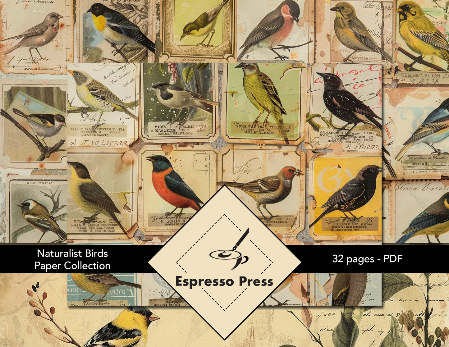 Naturalist Birds Paper Collection