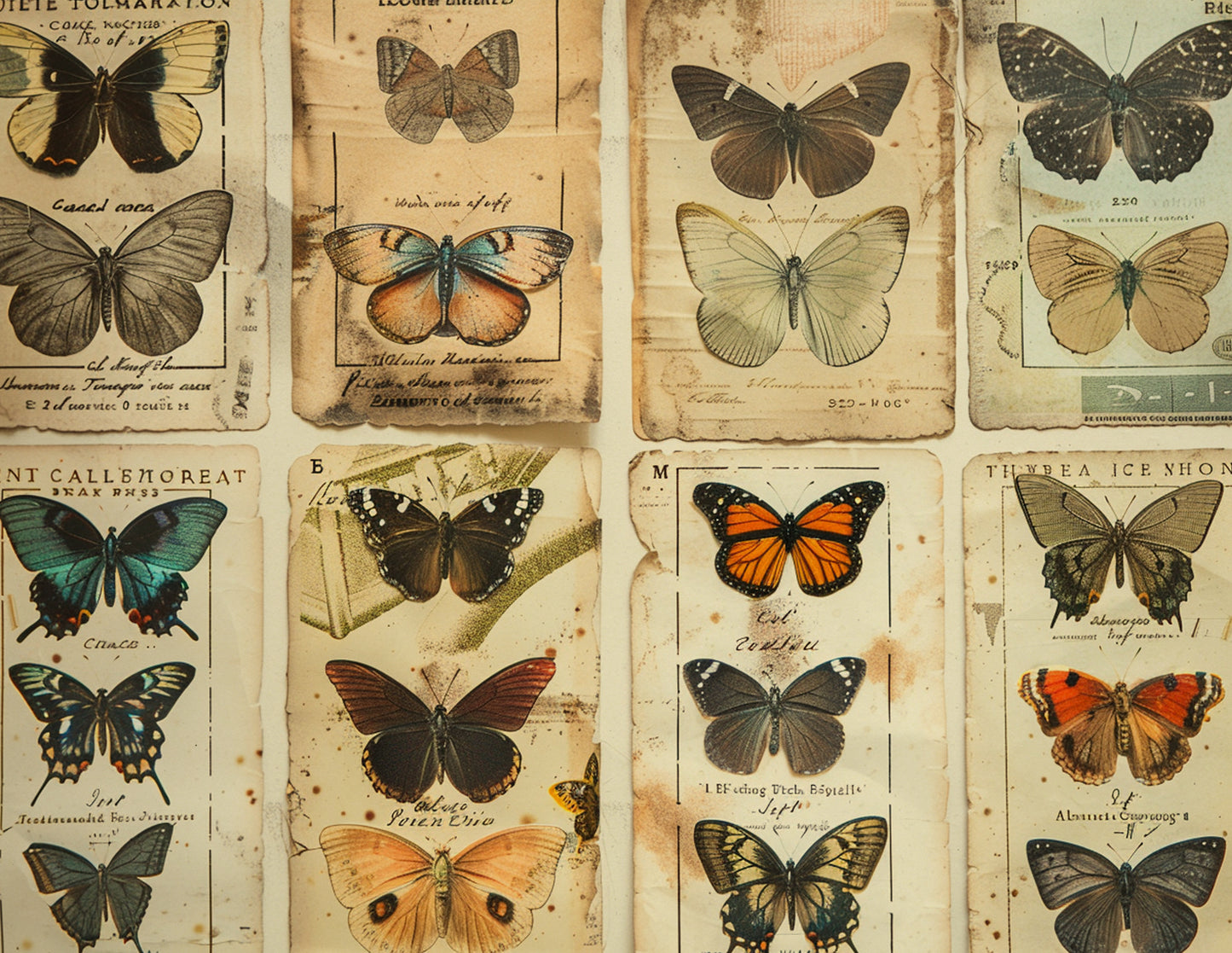 Naturalist Butterflies Paper Collection