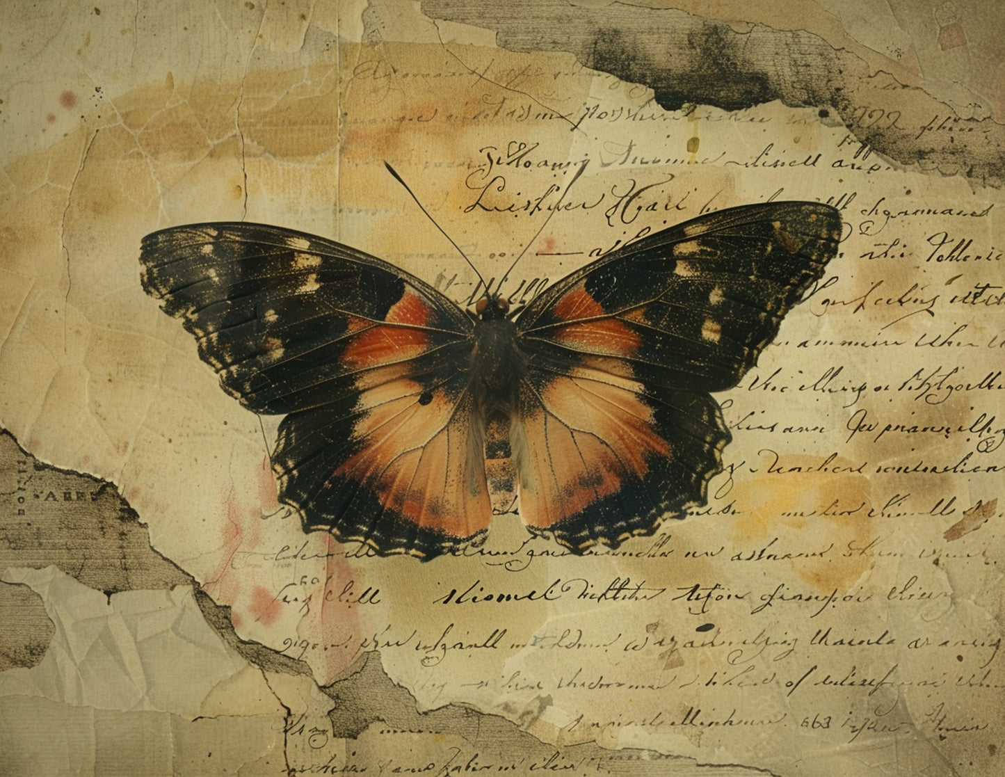 Naturalist Butterflies Paper Collection