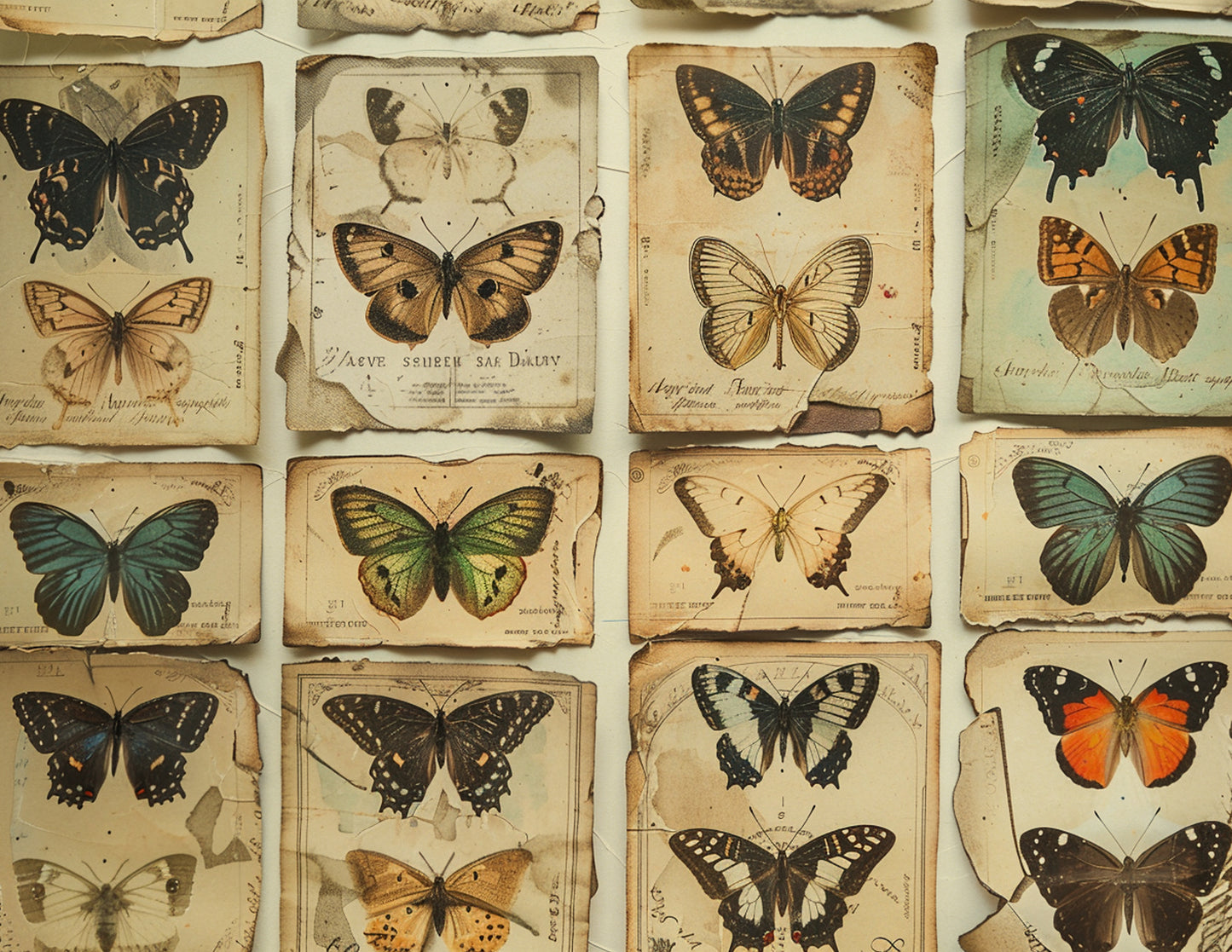 Naturalist Butterflies Paper Collection