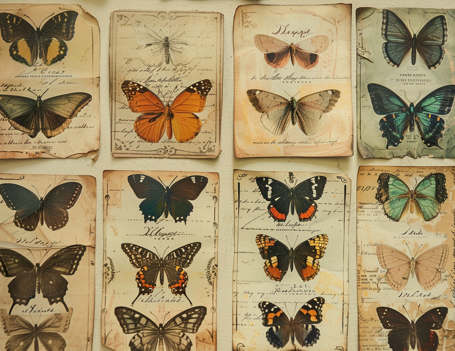 Naturalist Butterflies Paper Collection