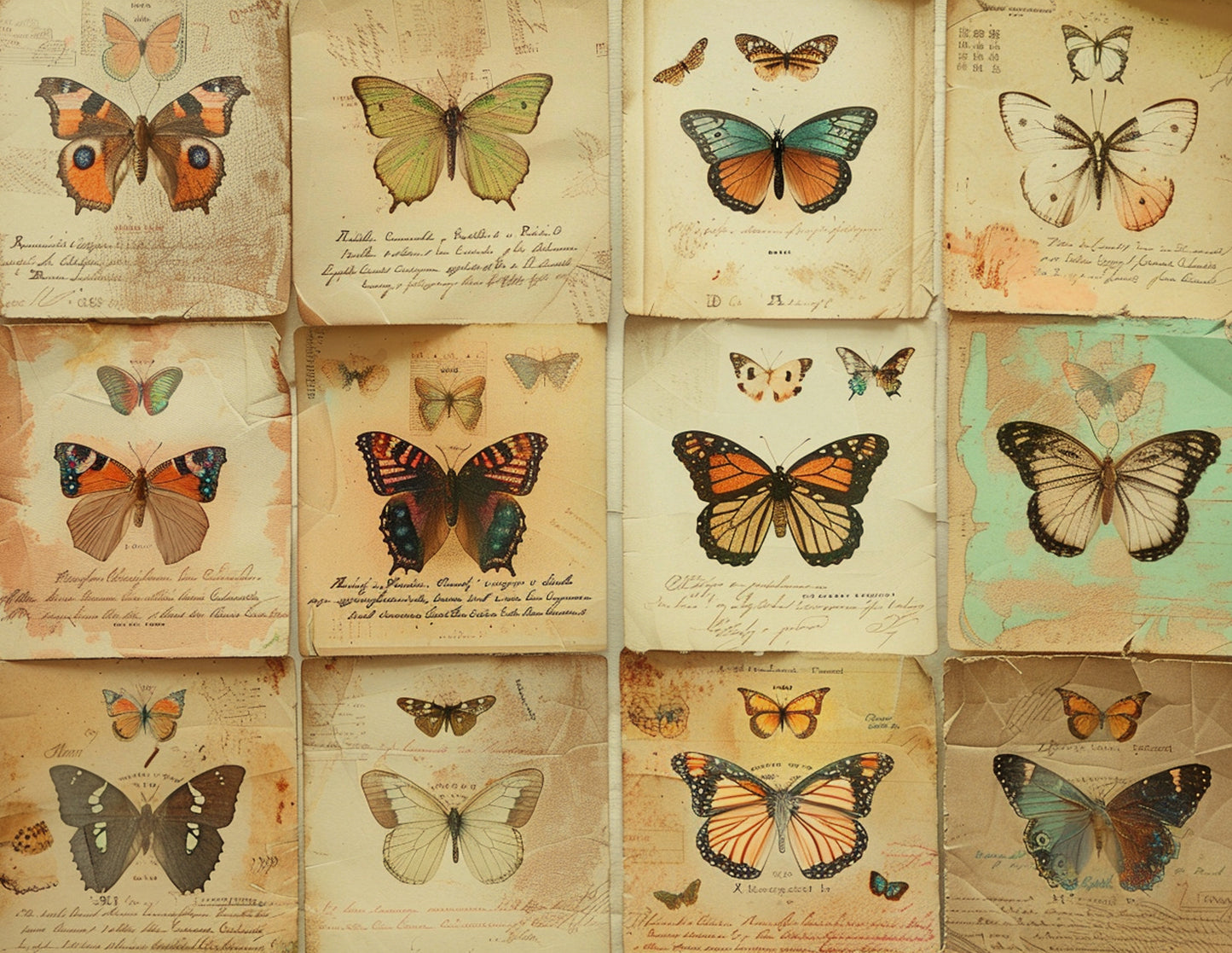 Naturalist Butterflies Paper Collection