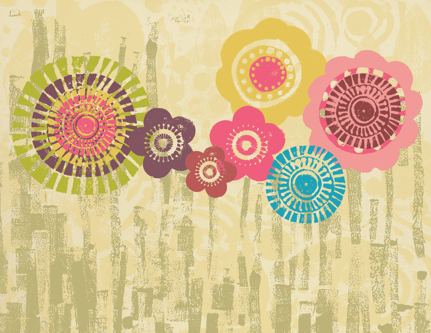 Rustic Garden Junk Journal Paper