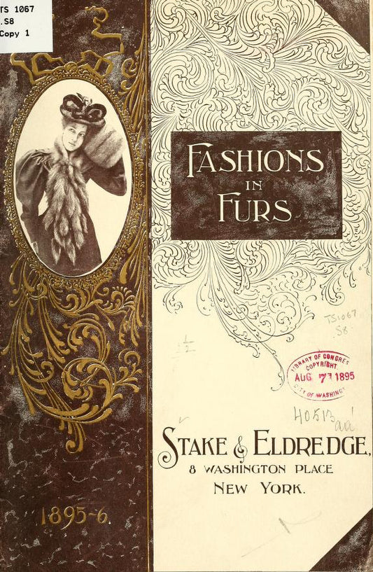 Fashions In Furs 1895