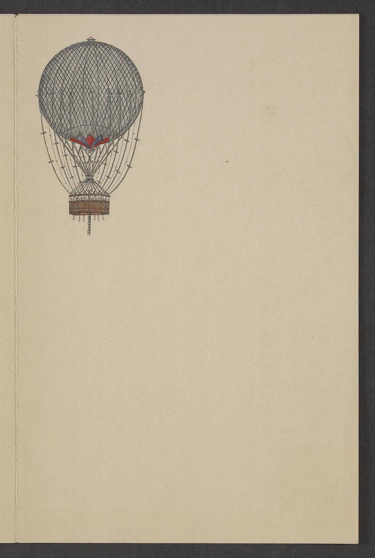 Aeronauts. Giffard, Henri. Captive Balloon Flights, Tickets, Publicity, Souvenirs, 1878
