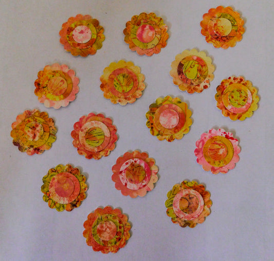 Painted Paper Flowers 2