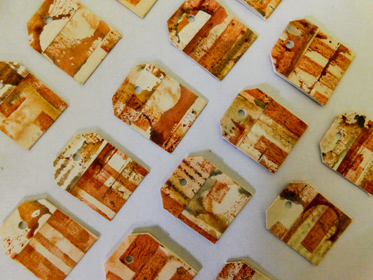 Painted Paper Tiny Tags 1