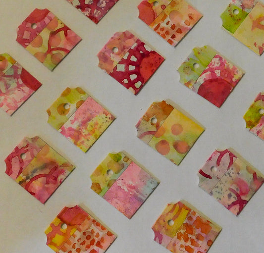 Painted Paper Tiny Tags 3