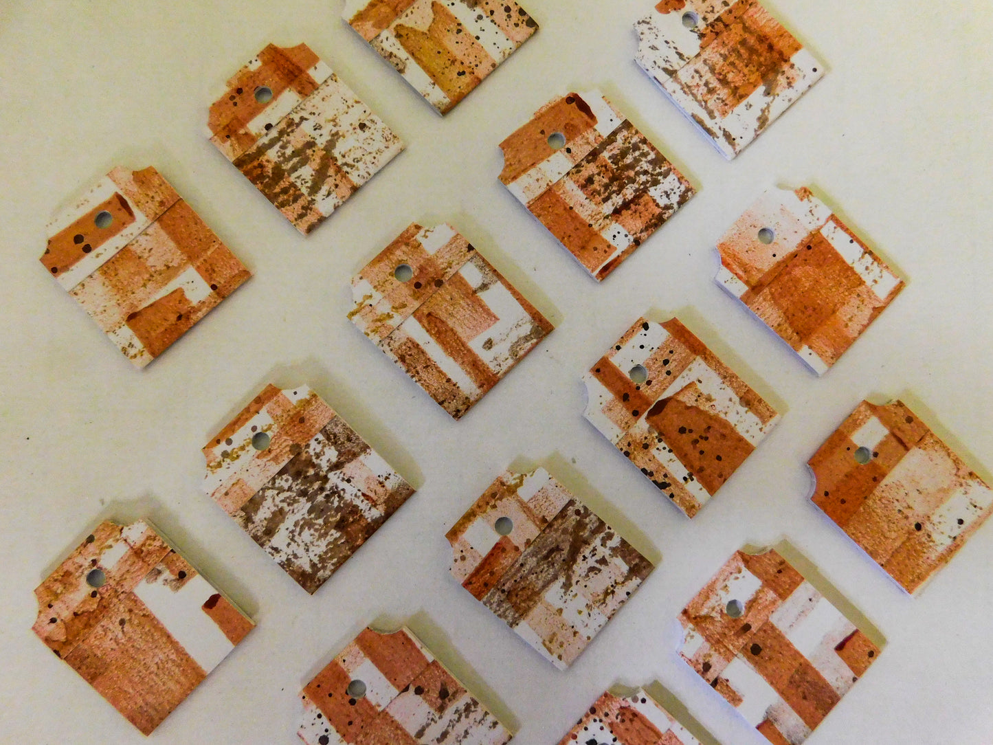 Painted Paper Tiny Tags 2