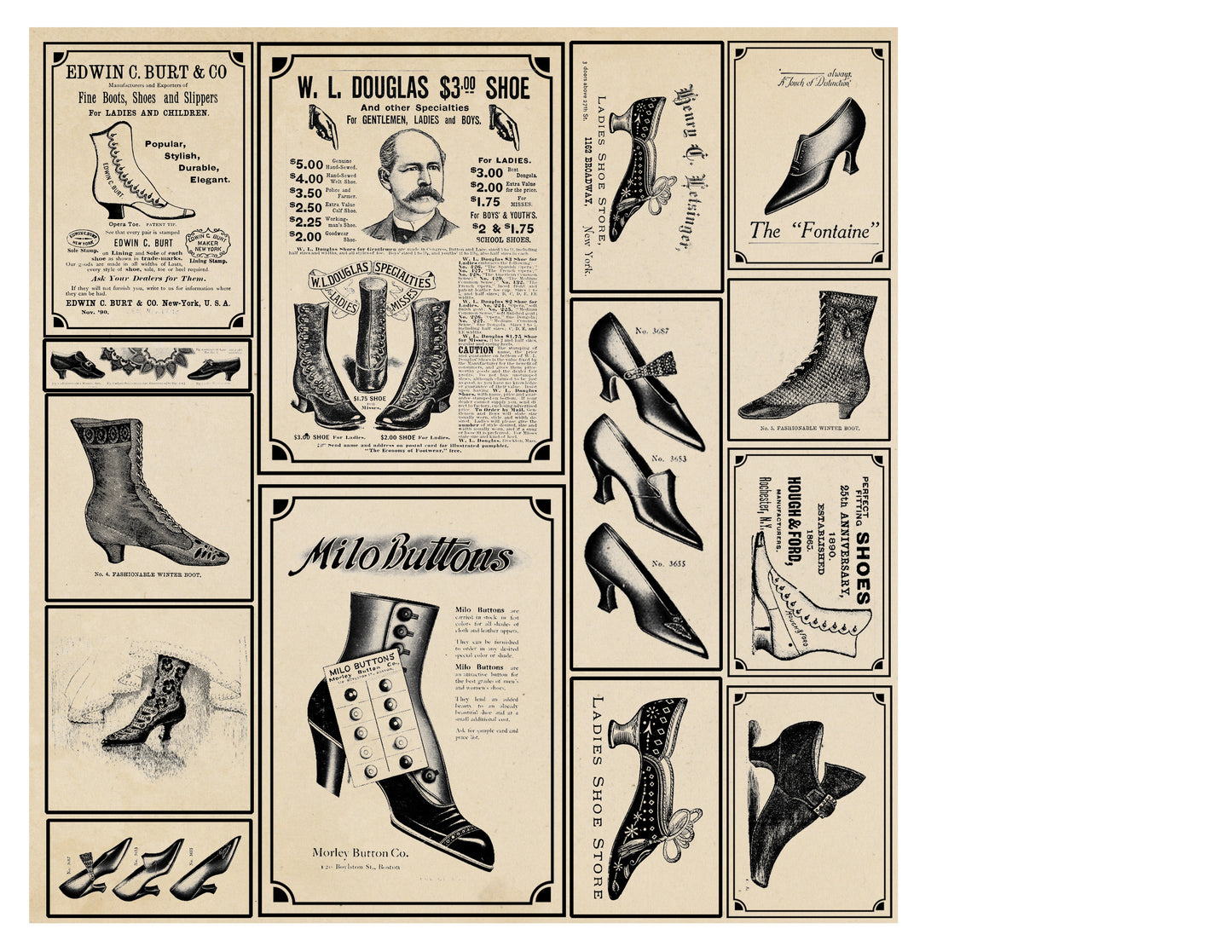 Vintage Fashion Footwear